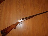 LC Smith 12 gauge double with beautiful tiger strip stock. - 1 of 20