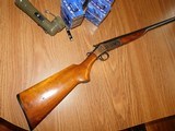 Rare Harrington & Richardson modle 1908 24 gauge single barrel shotgun. - 1 of 20