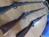 Trapdoor Trio. 1884 Rifle , 1873 Cadet, and 1873 Carbine. T - 4 of 15