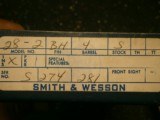 Smith & Wesson 28-2 .357 "S" Serial Number in Box - 7 of 11