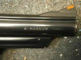 Smith & Wesson 57 No Dash 41 Magnum Mahogany Box - 4 of 14