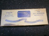 Box for 1950's Smith and Wesson 357 Magnum Nickel - 1 of 13
