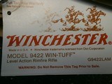 Winchester 9422 Win-Tuff NIB
22 S,L, L Rifle - 10 of 17