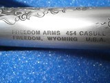 Freedom Arms 454 Casull Engraved WOW! - 16 of 20