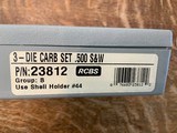 RCBS Carbide 3 Die Set 500 S&W - 3 of 4