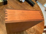 Mahogany Box for 6 Inch N-Frame S&W - 9 of 12