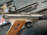 Ruger Mark II Stainless Target Slabside - 8 of 17