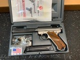 Ruger Mark II Stainless Target Slabside - 1 of 17