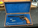 Smith and Wesson 17-4 8 3/8 Inch in Mahogany Box - 1 of 19