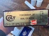 Colt Peacemaker 22/22Mag NIB 7
1/2” - 11 of 15