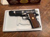 Colt 1911 70 Series Match Gold Cup NIB - 1 of 4