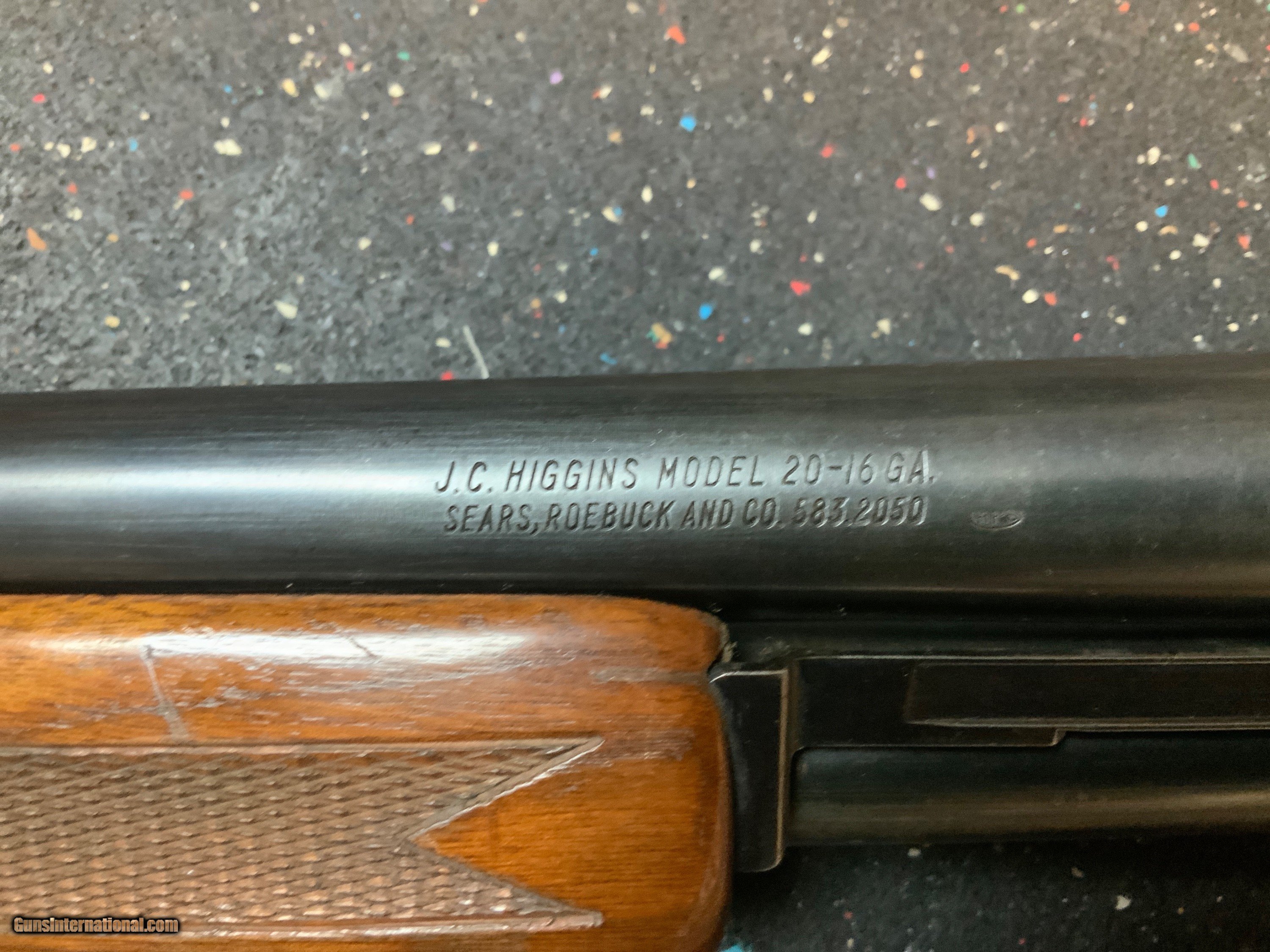 J. C. Higgins Model 20 16 Gauge