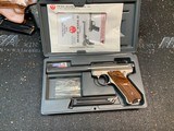 Ruger MKII Slabside 22 Target Pistol - Image 1 of 11