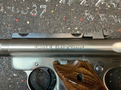 Ruger MKII Slabside 22 Target Pistol - Image 5 of 11