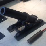 ORIGL.Usn uscgLyle gunline throwing cannonmuzzleloading signal salute cannonaprox 200 lbs- 5 of 15