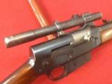 Real sharp Remington model 8
35 rem. Cal
takedown with period ziess scope and mount - 5 of 9