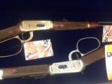 Ultra rare Winchester john Wayne 1 of 300 model 1894 set as new in factory display case - 10 of 10