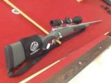 Stainless 7mm mag weatherby vanguard with 4x12 ziess scope as new beautiful hunting gun - 5 of 9