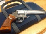 Nice clean smith & Wesson 586 no dash nickel 6in 1980 manf - 4 of 6