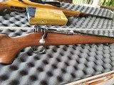 Beautiful winchester pre 64 model 70 in 22-250 by famed gunsmith chas. J myers
med weight brl. - 8 of 15