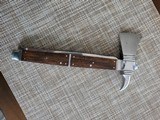 Handmade case style camp tomahawk hatchet saw blade hunting knife