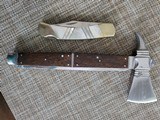 Handmade case style camp tomahawk hatchet saw blade hunting knife - 5 of 11