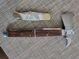 Handmade case style camp tomahawk hatchet saw blade hunting knife - 3 of 11