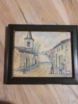 Authentic documented Adolf Hitler painting ultra rare self portrait - 3 of 18