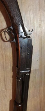 Rare factory engraved deluxe marlin model 24 12 ga pump shotgun - 18 of 18