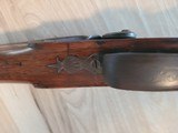 Gorgeous engraved rare Ohio maker Peter Neff dbl 12ga percussion sxs hammer shotgun - 10 of 20
