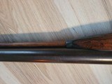 Gorgeous engraved rare Ohio maker Peter Neff dbl 12ga percussion sxs hammer shotgun - 8 of 20