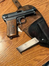 Nice ww2 4th armored div mauser model 1914 surrendered pistol rig 2 mags bring back - 2 of 16
