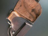 Nice ww2 4th armored div mauser model 1914 surrendered pistol rig 2 mags bring back - 4 of 20