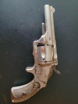 Nice original hopkins & Allen Merwin & Hulbert38 cal mid size spur trigger - 1 of 19