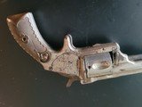 Nice original hopkins & Allen Merwin & Hulbert38 cal mid size spur trigger - 3 of 19