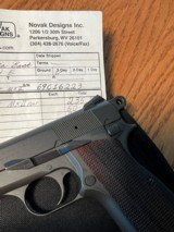 Holy grail custom NOVAK Belgium browning high power ultimate carry gun 9mm - 4 of 12