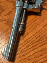 Nice clean nickel smith & Wesson 5 screw pre model 10 38 special 4in - 9 of 12