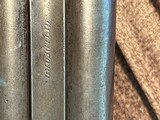 Mid 1800’s R JEFFERY under lever pinfire 10ga hammer gun - 5 of 17