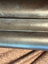 Mid 1800’s R JEFFERY under lever pinfire 10ga hammer gun - 4 of 17