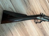 Mid 1800’s R JEFFERY under lever pinfire 10ga hammer gun - 10 of 17