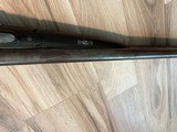 Mid 1800’s R JEFFERY under lever pinfire 10ga hammer gun - 15 of 17