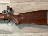 Beautiful original Winchester model 52 E heavy barrel target rifle with Redfield palma international sights - 7 of 11