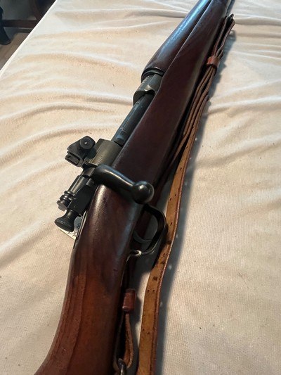 Beautiful original clean 1903 A3 Springfield Remmington manufacture, February 1943 Barrel date with original World War II sling