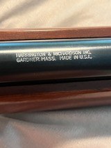 Rare like new Harrington Richardson model 5200 heavy brl 22lr target rifle like Winchester model 52 - 2 of 16