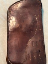 Like new condition original Colt police +38 4 inch with original early police pocket holster - 16 of 16