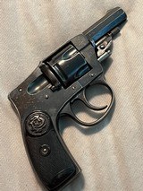Rare wardenBulldog-Revolver Arminius Mod. 10 32 sw cal German hammer less pocket pistol - 1 of 9