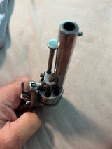 Belgian or French folding trigger pinfire revolver - 6 of 9