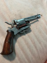 Belgian or French folding trigger pinfire revolver - 8 of 9
