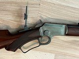 Nice original marlin model 97
1897 lever action takedown 22 with tang sight