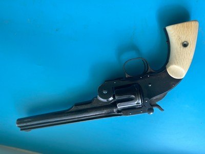 Absolutely beautiful Schofield Calvary pistol in 45 US marked beautiful ivory grips